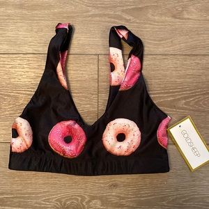 GOLDSHEEP NWT donut design workout top, small 
Great as a gift 
See bottoms